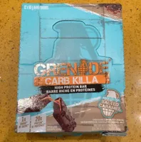 Barre riche en protéines carb killa chocolat et caramel salé