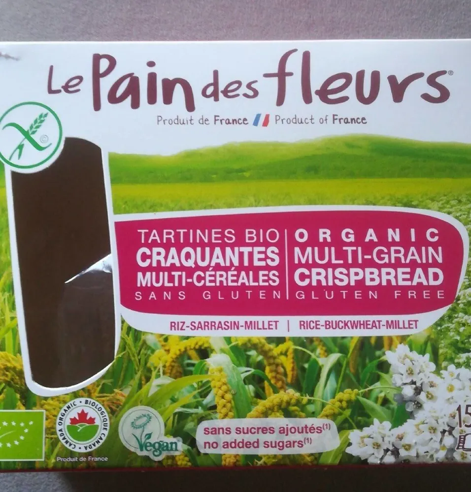 Tartines multi-cereales
