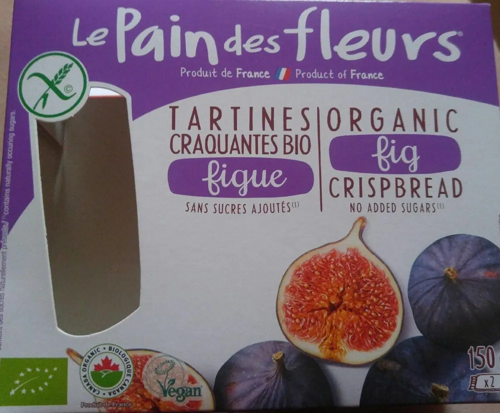 Tartines craquantes figue