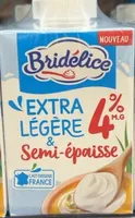 Crème extra légère & semi epaisse 4%