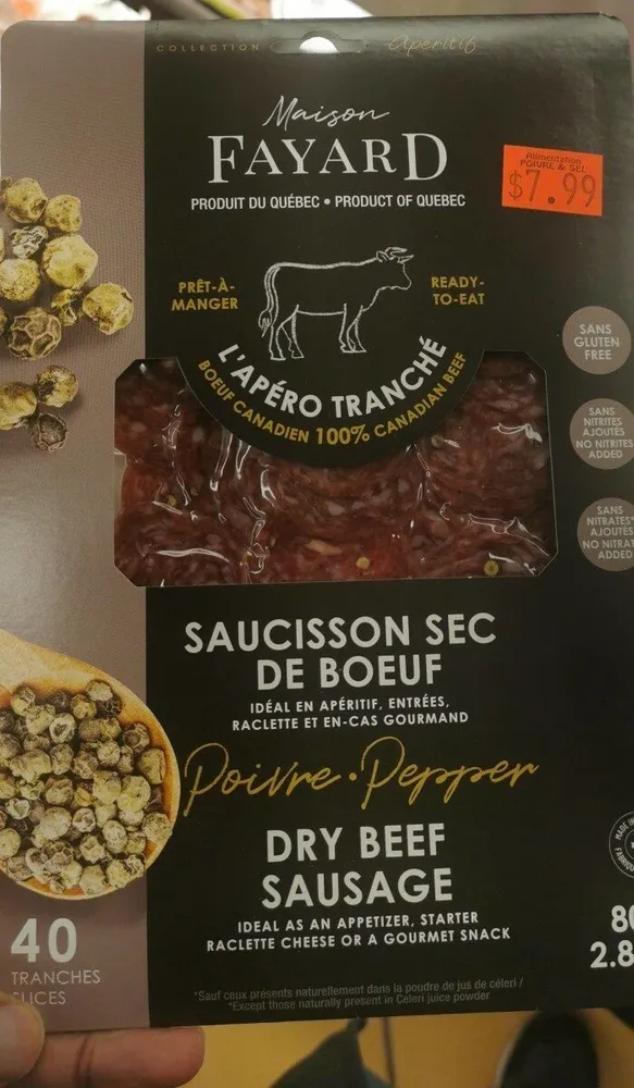 Saussison sec de boeuf