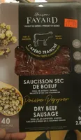 Saussison sec de boeuf