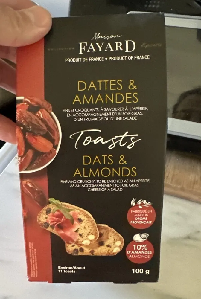 Dats & Almonds Toast