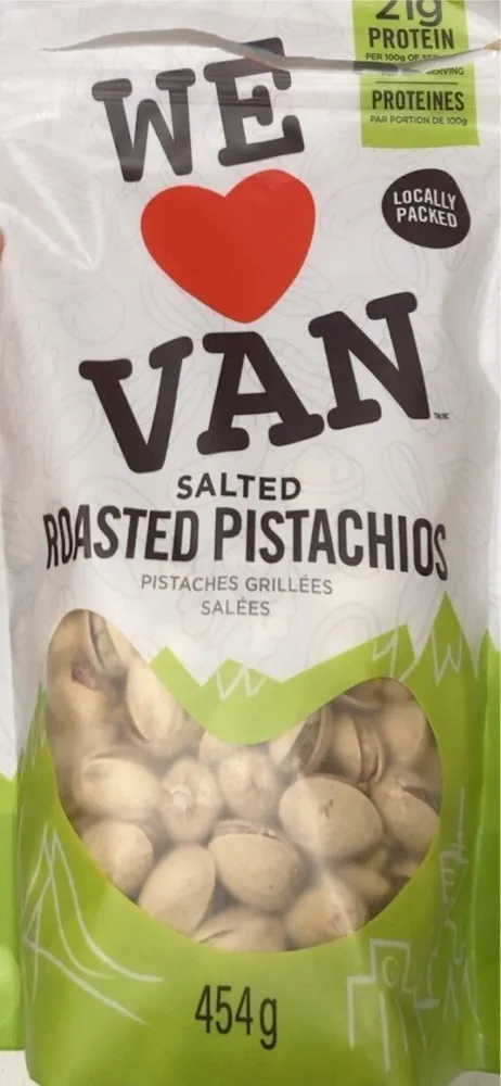 salted roasted pistachio