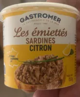 Les emiettés sardines citron