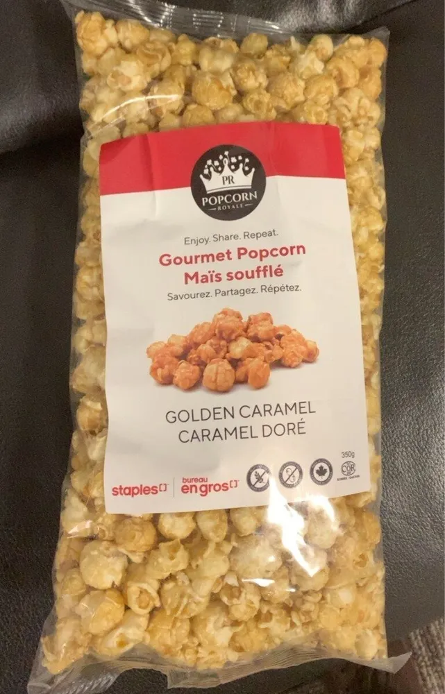 Gourmet Popcorn Golden Caramel