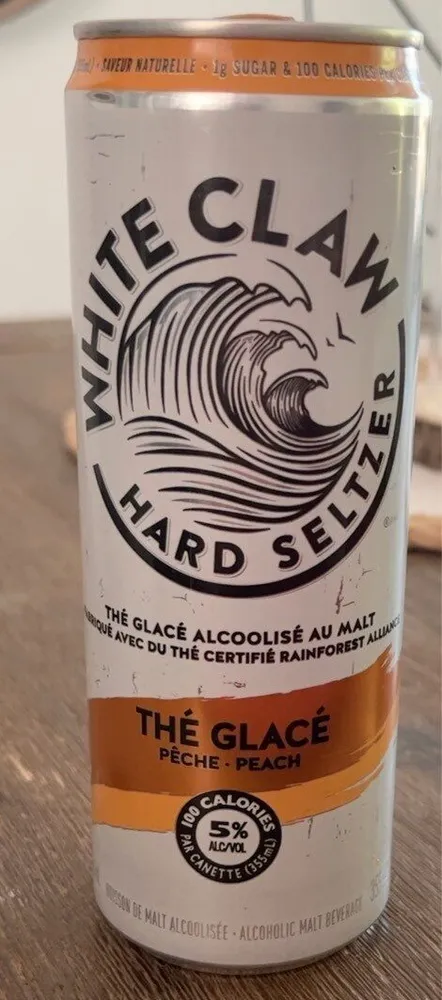 Thé glacé pêche