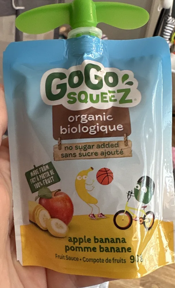 Organic Variety Pack (Apple Apple/Apple Strawberry/Apple Banana/Apple Peach) Fruit Sauce
