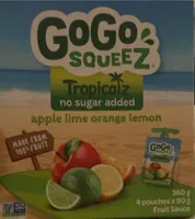 Apple Lime Lemon Orange Fruit Sauce