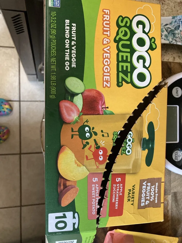 GoGo Squeez Apple Peach Sweet Potato Pouch