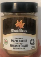 Organic Maple Butter