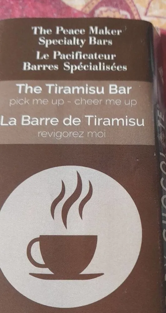 La barre de tiramisu