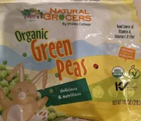 Organic Green Peas