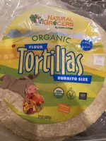Organic Flour Tortillas Burrito Size
