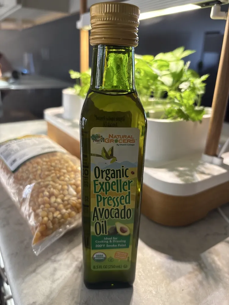 Organic Expeller Pressed Avocado Oil