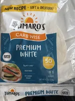 Wraps low-in-carb premium white