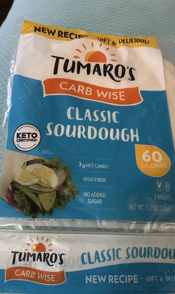 Carb Wise Sourdough Wrap