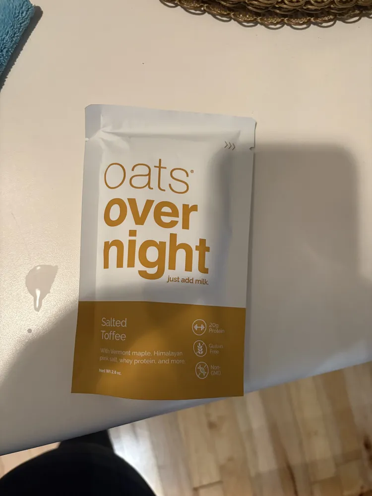 Oats Overnight Salted Toffee