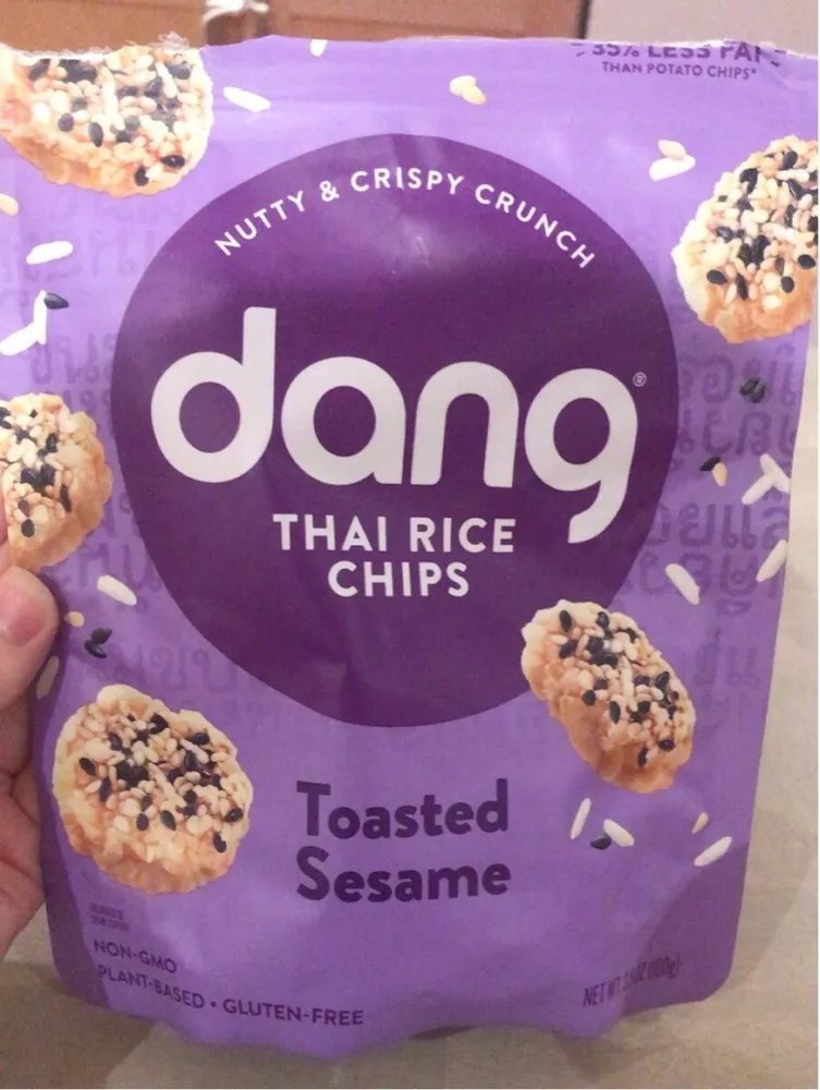Thai Rice Chips Toasted Sesame