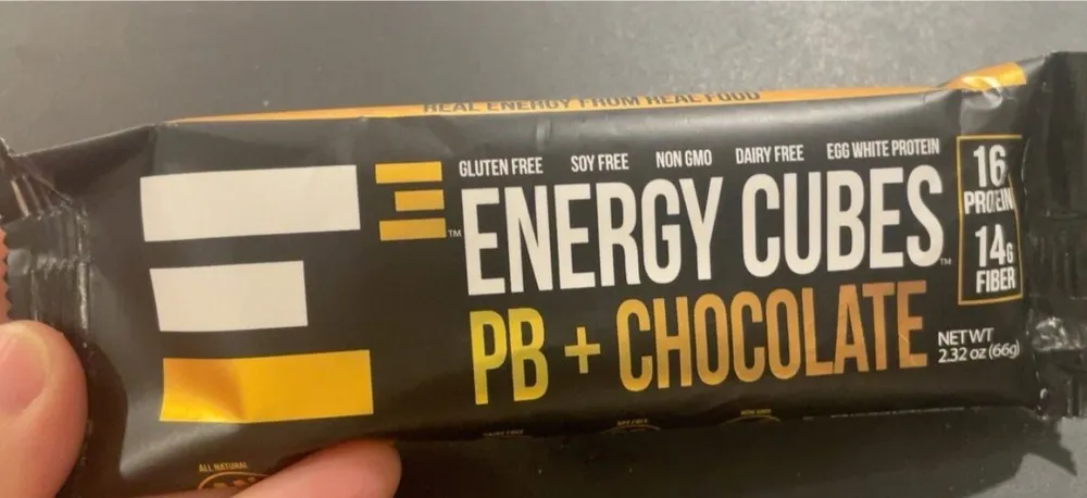 E3 Energy Cubes Peanut Butter Chocolate Protein Bar