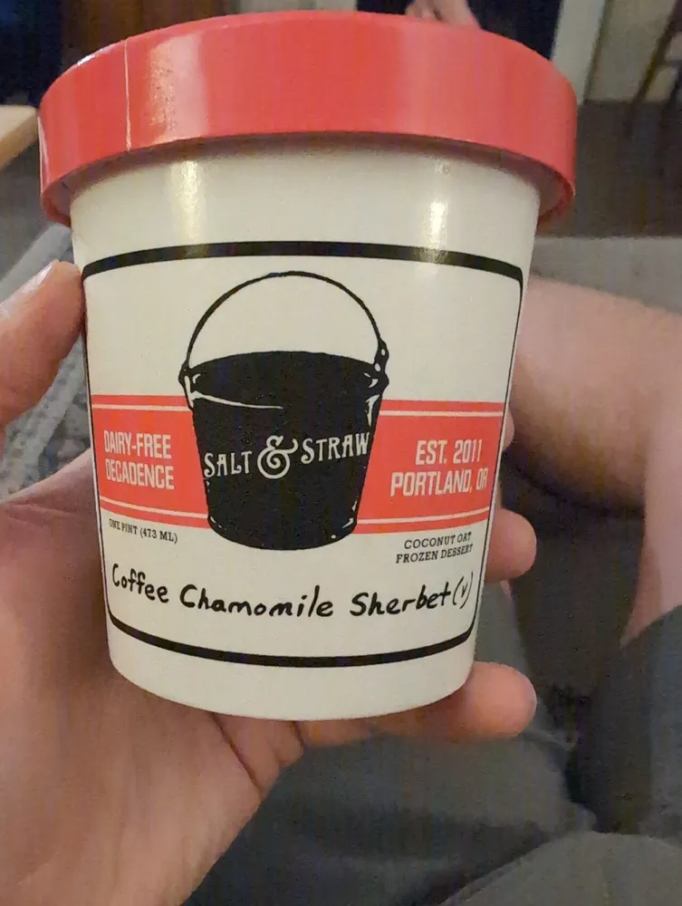 Coffee Chamomile Sherbet