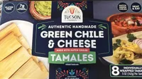 Green Chili & Cheese Tamales