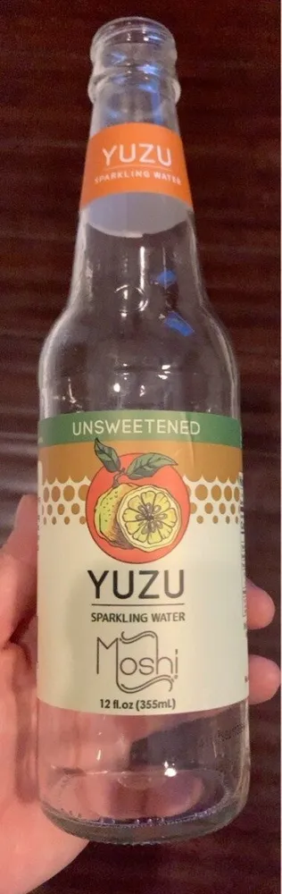 Yuzu sparkling water unsweetened