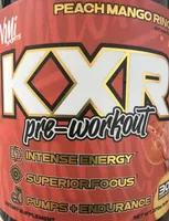 KXR Pre-Workout Peach Mango Rings