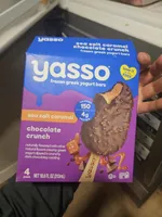 sea salt caramel chocolate crunch frozen greek yogurt bars