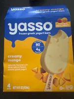 Creamy Mango Greek Yogurt Bar