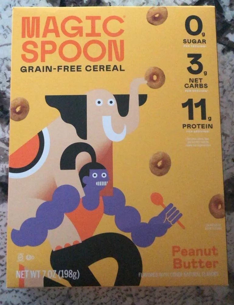 Grain free cereal Peanut Butter