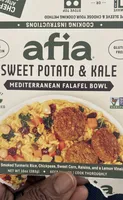 Sweet Potato & Kale Mediterranean Falafel Bowl