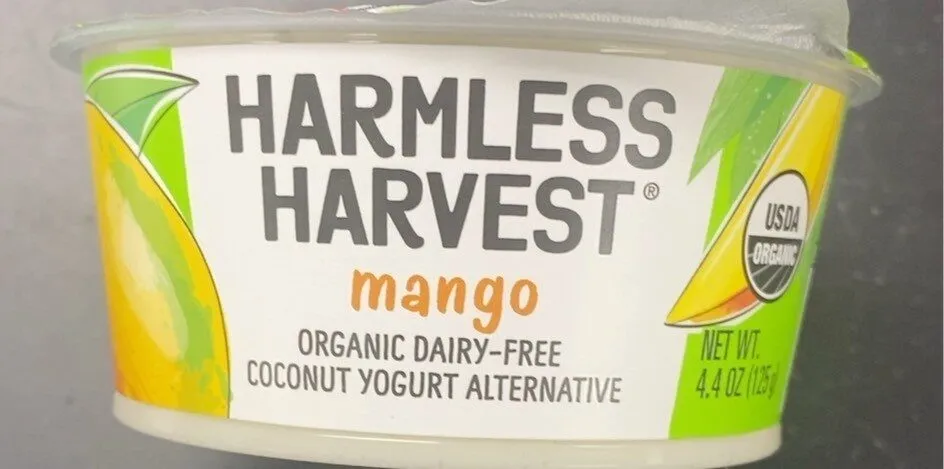 mango organic coconut yogurt