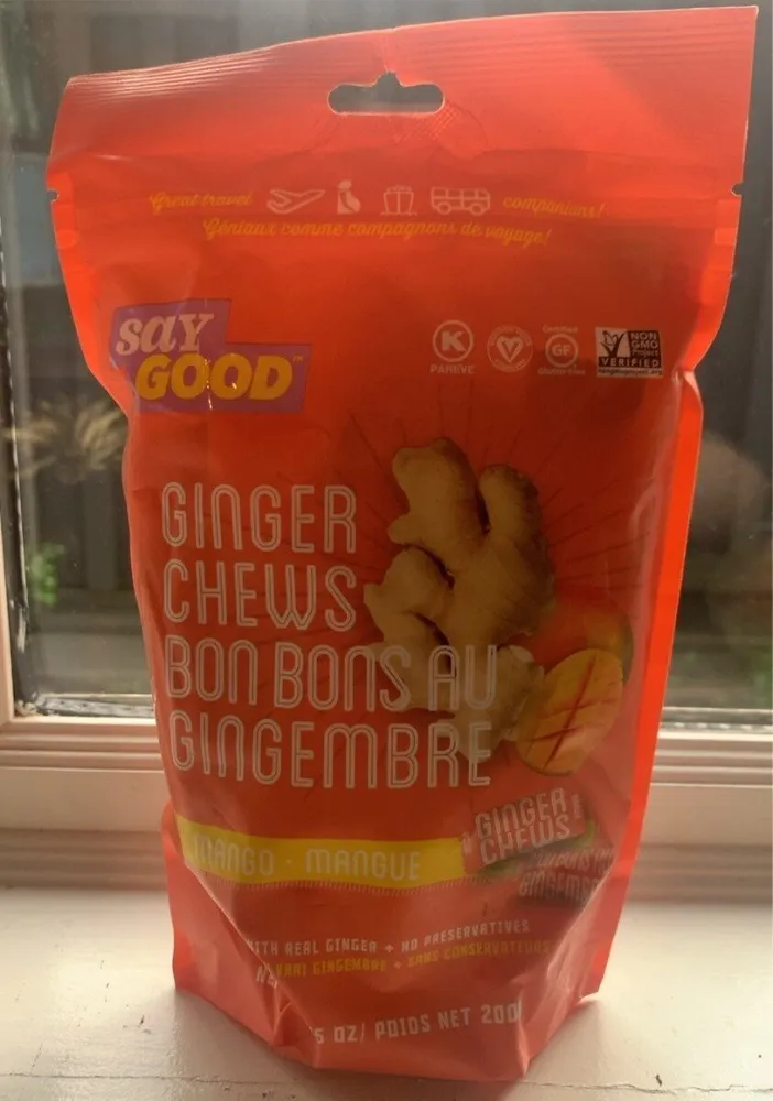 Ginger Chews, Mango