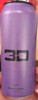 3D grape Energy drink
