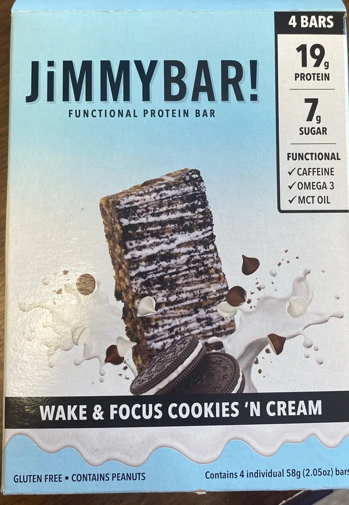 Wake and Focus cookies and cream