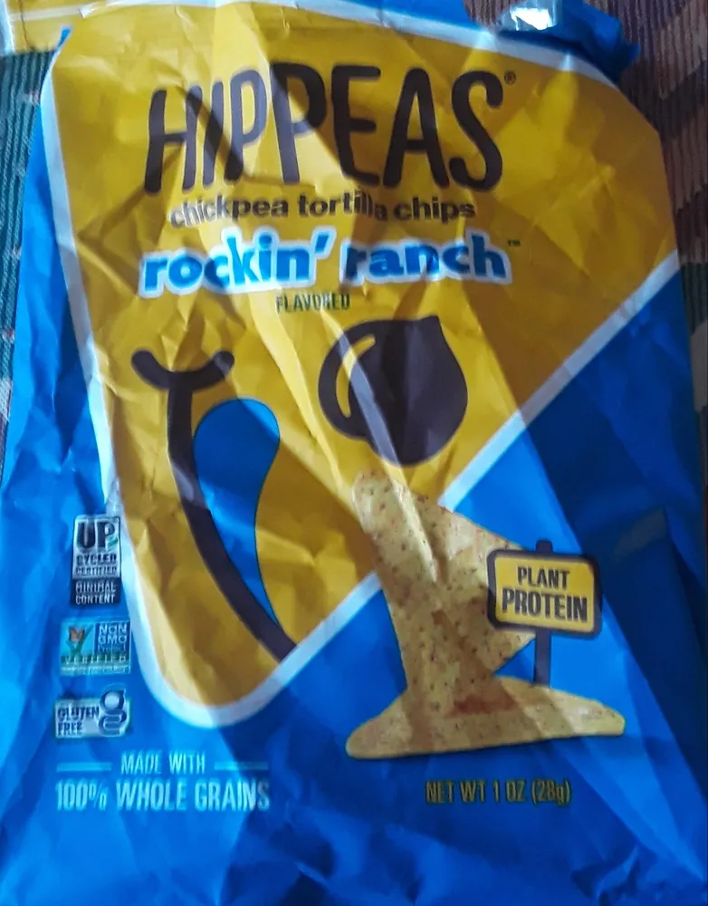 chickpea tortilla chips rockin' ranch