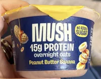 Peanut Butter Banana overnight oats