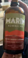 Blood orange cardamom kombucha