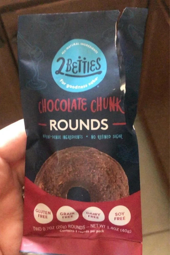 Chocolate chunk rounds