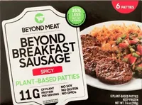 Beyond Breakfast Sausage Plant-Based Patties Spicy