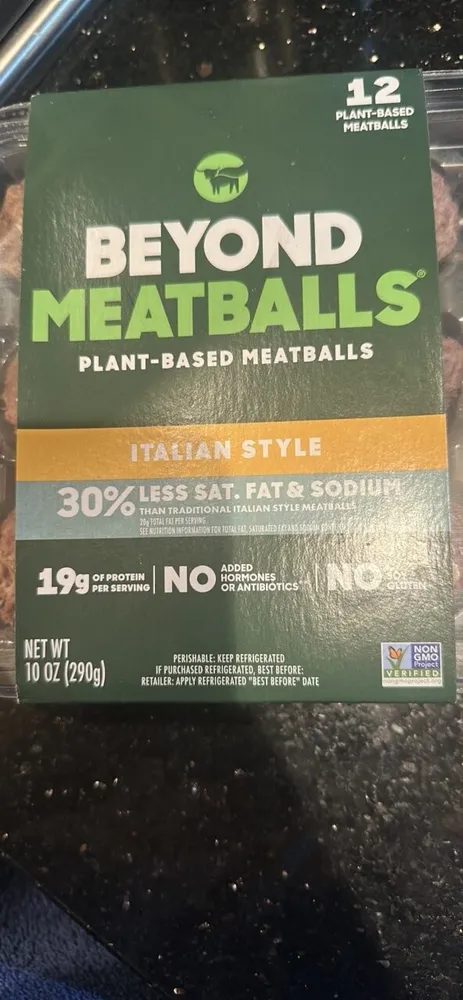 Beyond Meatballs Italian Style Plant-Based Meatballs