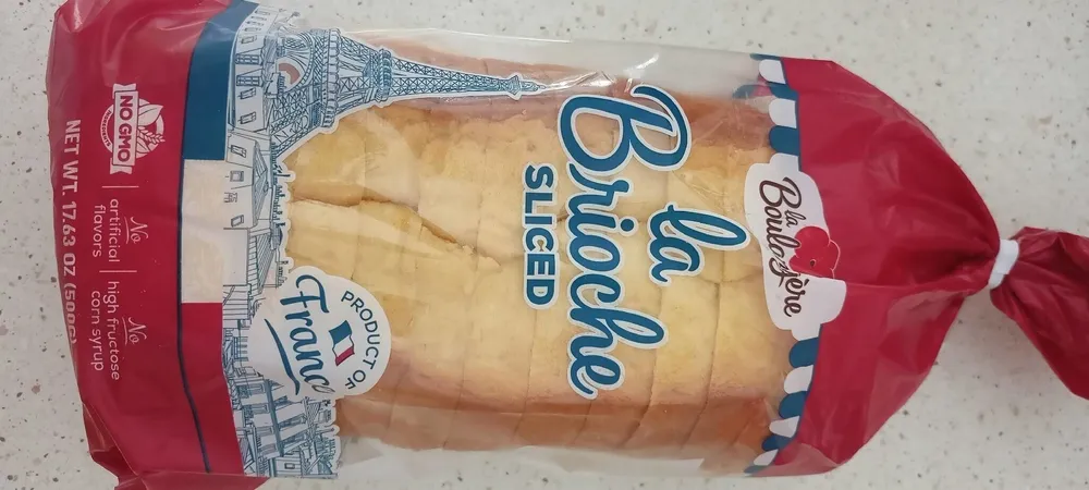 la Brioche sliced