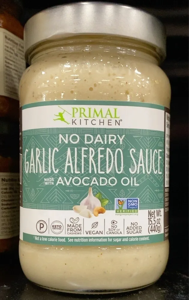 Vegan Garlic Alfredo Pasta Sauce