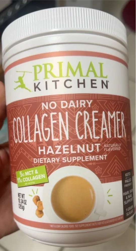 Hazelnut Creamer Collagen Peptide Drink Mix