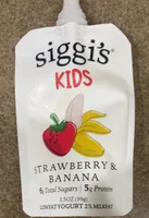 yogurt pouch strawberry & banana