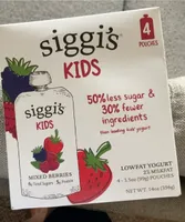 Mixed berries yogurt 4pk box