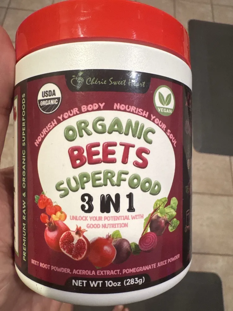 Organic Beets Superfood 3 In 1