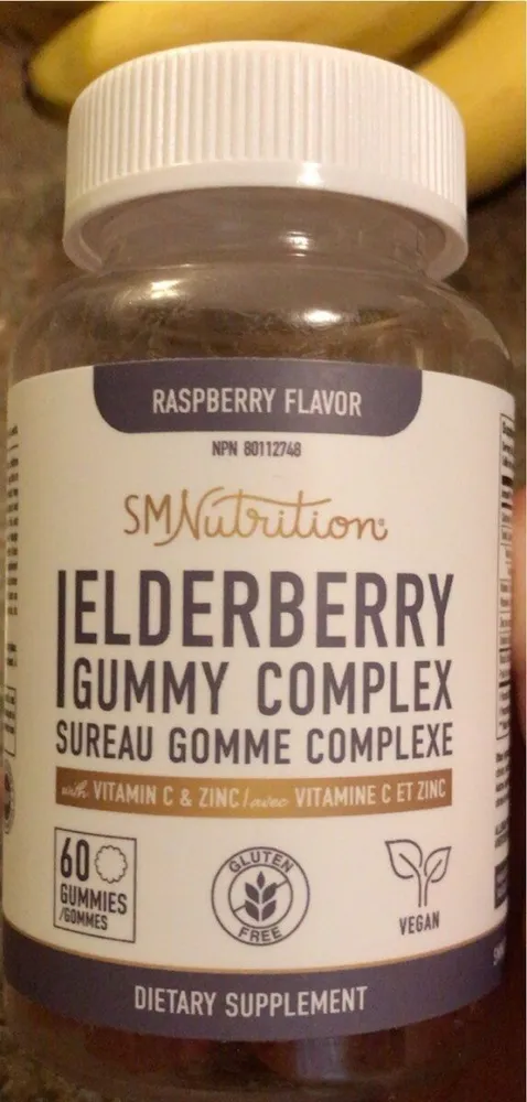 Elderberry gummy complex