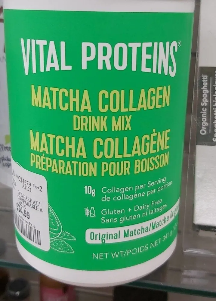 Matcha collagène